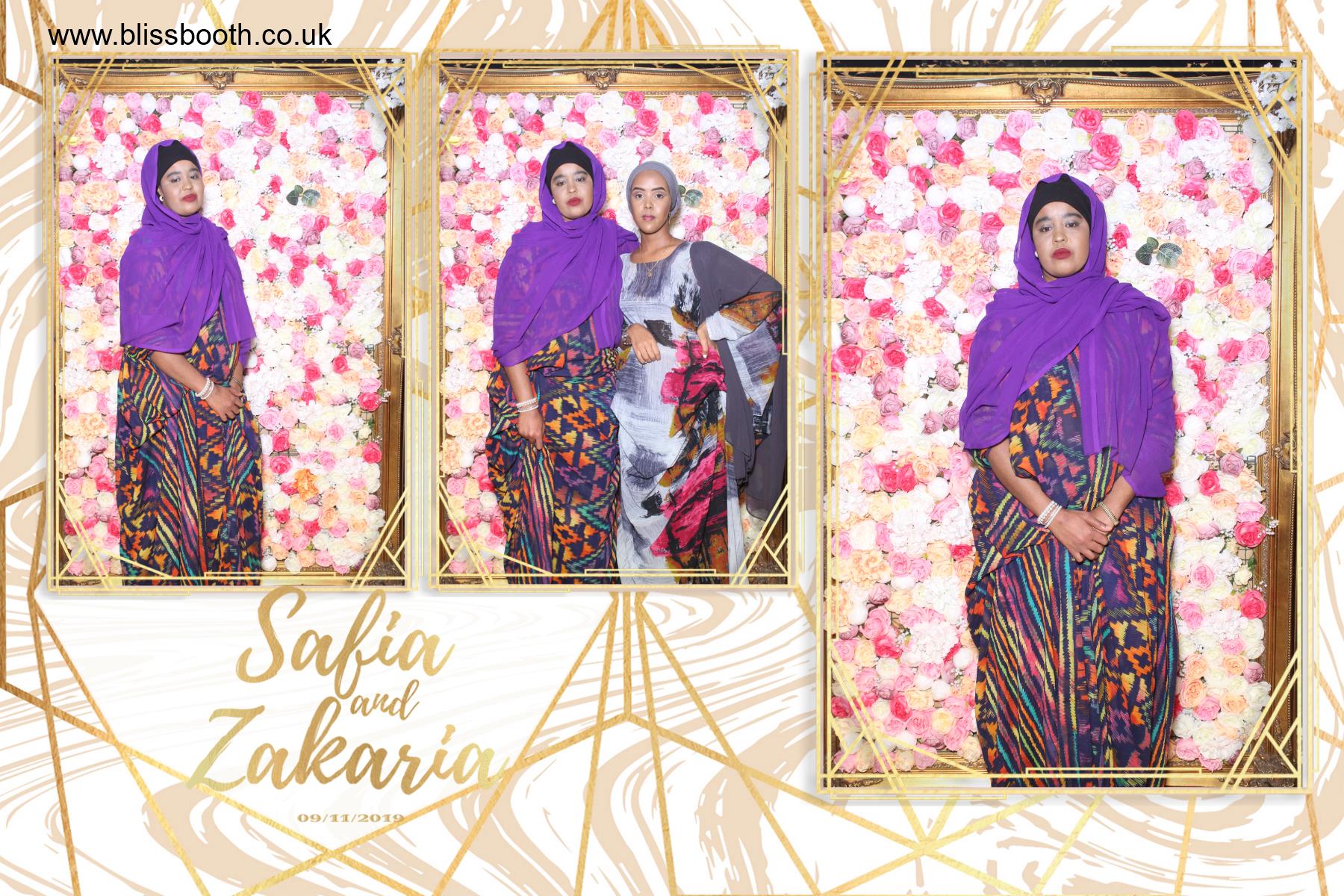 Safia & Zakaria | View more photos from the event at gallery.blissbooth.co.uk/u/BlissBooth/Safia-Zakaria